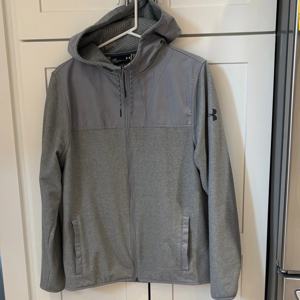 Under Armour Men's Two-Tone Gray Performance Jacket